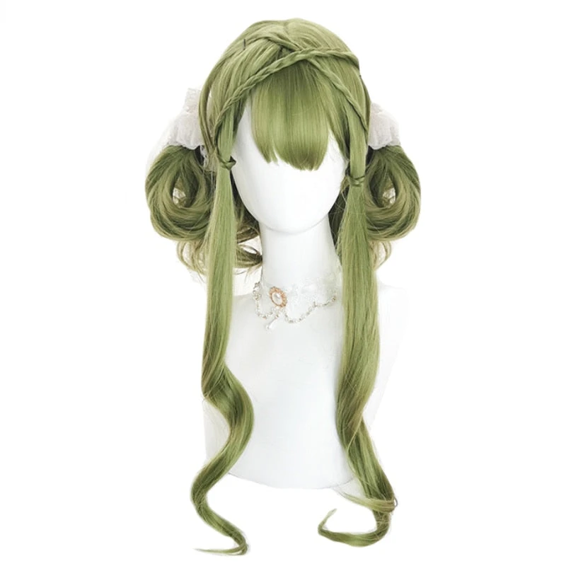 Green Long Wavy Cosplay Wig 8 Green Long Wavy Cosplay Wig - Image 6