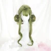 Green Long Wavy Cosplay Wig -Clothing Discount Store green lolita wig wigs lolita wig green cosplay cosplay wigs 868