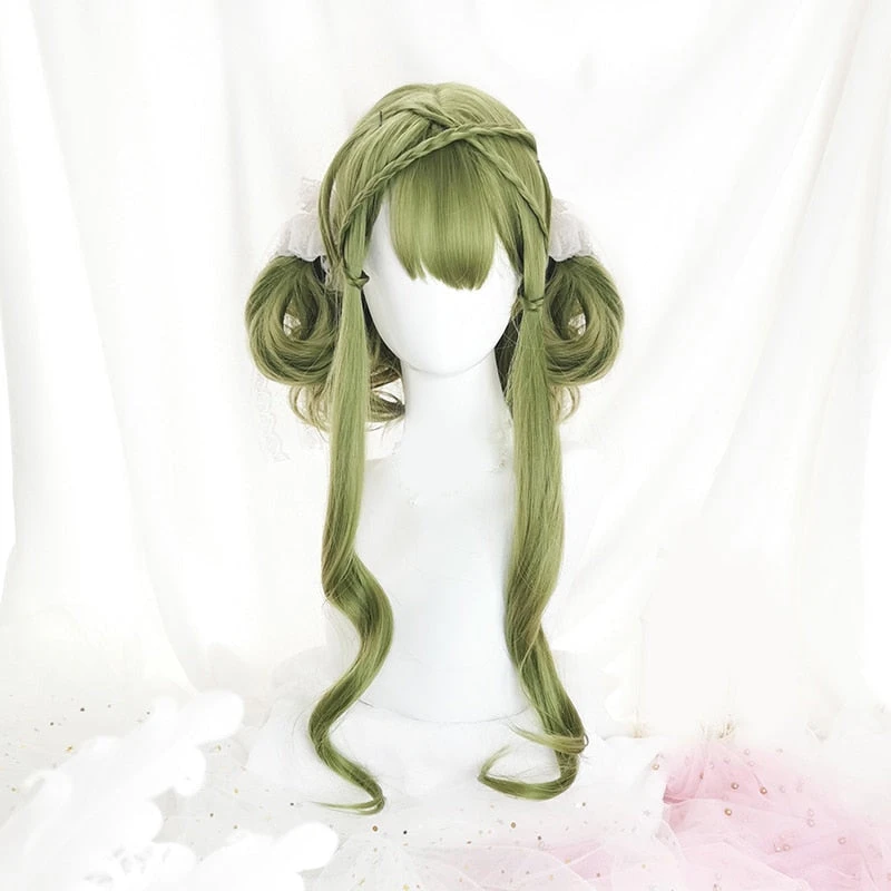 Green Long Wavy Cosplay Wig 3 Green Long Wavy Cosplay Wig