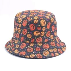 Halloween Bucket Hat -Clothing Discount Store halloween bucket hat gothic hats pumpkin ddlg playground 341