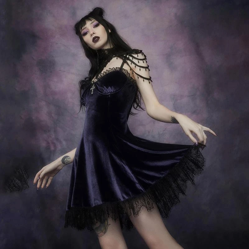 Halloween Velvet Dress 14 Halloween Velvet Dress - Image 12