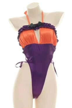 Halloween Ruffled Bodysuit 13 Halloween Ruffled Bodysuit -Clothing Discount Store halloween ruffled bodysuit bat wing wings bats bikinis ddlg playground 654