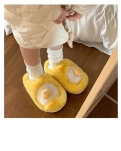 Happy Egg Slippers 22 Happy Egg Slippers -Clothing Discount Store happy cooked egg yellow slide slippers 157