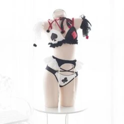 Joker Lingerie Set -Clothing Discount Store harley quinn lingerie set batman blackjack bra card cards ddlg playground 640