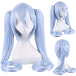Hatsune Cosplay Wig 21 Hatsune Cosplay Wig -Clothing Discount Store hatsune cosplay wig wigs kawaii aesthetic twin tails cosplay 286