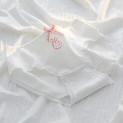 Heart & Bunny Panties 11 Heart & Bunny Panties -Clothing Discount Store heart bunny panties womens underpants bunny panties kawaii 259