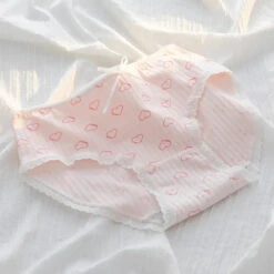 Heart & Bunny Panties 13 Heart & Bunny Panties -Clothing Discount Store heart bunny panties womens underpants bunny panties kawaii 954