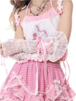 Heartbreak Bunny Cami Top -Clothing Discount Store heartbreak bunny cami top clothing tops kawaii aesthetic bear bears 930