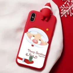 Holiday Critters IPhone Case -Clothing Discount Store holiday critters iphone case for 11 santa apple cases covers festive phone ddlg playground kawaii babe 942