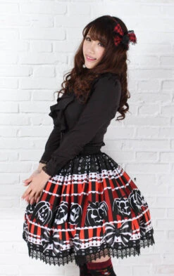 Jack-O-Lantern Skirt 16 Jack-O-Lantern Skirt -Clothing Discount Store jack o lantern skirt creepy cute egl egl community gore goth skirts kawaii babe 150