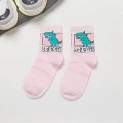Japanese Dino Socks -Clothing Discount Store japanese dino socks ankle socks cotton dino dinosaurs green dinosaur socks kawaii babe 759