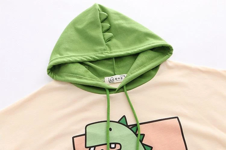 Japanese Hooded Dino Tee 11 Japanese Hooded Dino Tee - Image 9