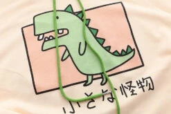 Japanese Hooded Dino Tee 22 Japanese Hooded Dino Tee -Clothing Discount Store japanese hooded dino tee belly shirt shirts crop crop top shirt kawaii babe 998