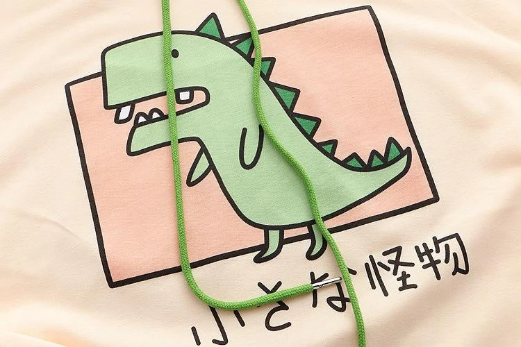 Japanese Hooded Dino Tee 12 Japanese Hooded Dino Tee - Image 10