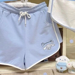 Kawaii Athletic Shorts -Clothing Discount Store kawaii athletic shorts cinna s cinnamoroll my melody sanrio short shorts shorts babe 238
