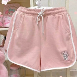 Kawaii Athletic Shorts -Clothing Discount Store kawaii athletic shorts cinnamoroll my melody sanrio short shorts shorts babe 166