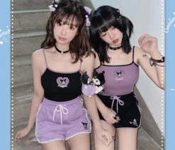 Kawaii Athletic Shorts -Clothing Discount Store kawaii athletic shorts cinnamoroll my melody sanrio short shorts shorts babe 264