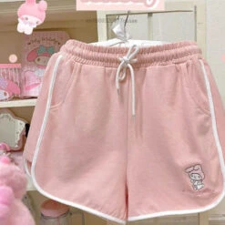 Kawaii Athletic Shorts -Clothing Discount Store kawaii athletic shorts cinnamoroll my melody sanrio short shorts shorts babe 456