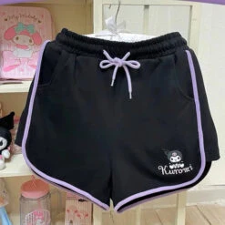 Kawaii Athletic Shorts -Clothing Discount Store kawaii athletic shorts cinnamoroll my melody sanrio short shorts shorts babe 536
