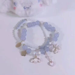 Kawaii Beaded Bracelets -Clothing Discount Store kawaii beaded bracelets cinnamoroll beads sanrio sanriocore bracelet babe 942