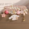 Kawaii Beaded Bracelets -Clothing Discount Store kawaii beaded bracelets pink sakura bead cinna beads sanrio sanriocore bracelet babe 539