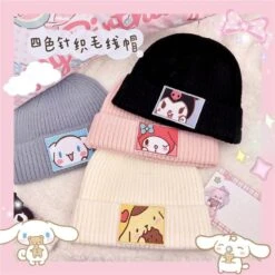 Kawaii Beanie -Clothing Discount Store kawaii beanie knit toque hat 219