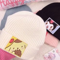 Kawaii Beanie -Clothing Discount Store kawaii beanie knit toque hat 678