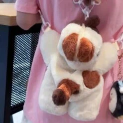 Kawaii Calico Kitten Fanny Pack Bag -Clothing Discount Store kawaii calico kitten fanny pack bag carrying cross body 270