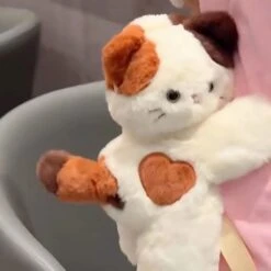 Kawaii Calico Kitten Fanny Pack Bag -Clothing Discount Store kawaii calico kitten fanny pack bag carrying cross body 969