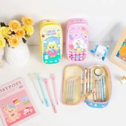 Kawaii Candy Stationary Case -Clothing Discount Store kawaii candy stationary case bags carrots cases cosmetic bag fairy kei ddlg playground 622