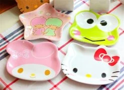 Kawaii Dinner Plates 15 Kawaii Dinner Plates -Clothing Discount Store kawaii dinner plates plate dinnerware frog hello kitty keroppi babe 538