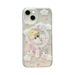 Kawaii Friends Grip IPhone Case -Clothing Discount Store kawaii friends grip iphone case mobile phone cases iphone case kawaii 345