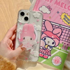 Kawaii Friends Grip IPhone Case -Clothing Discount Store kawaii friends grip iphone case mobile phone cases iphone case kawaii 653