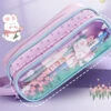 Kawaii Friends Large Pencil Case -Clothing Discount Store kawaii friends large pencil case kawaii pen holder case stationery 230