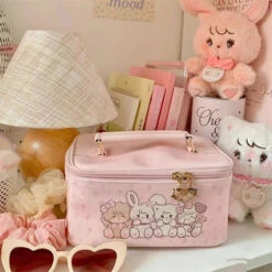 Kawaii Friends Make-up Case -Clothing Discount Store kawaii friends make up case bags cosmetic cosmetic bag handbag handbags purse babe 441