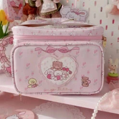Kawaii Friends Make-up Case -Clothing Discount Store kawaii friends make up case bags cosmetic cosmetic bag handbag handbags purse babe 601