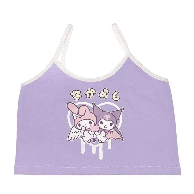 Kawaii Besties Crop Top 8 Kawaii Besties Crop Top - Image 6
