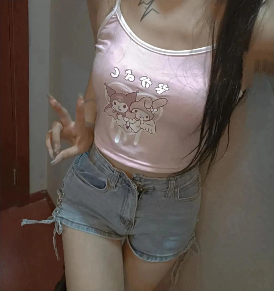 Kawaii Besties Crop Top 16 Kawaii Besties Crop Top - Image 14