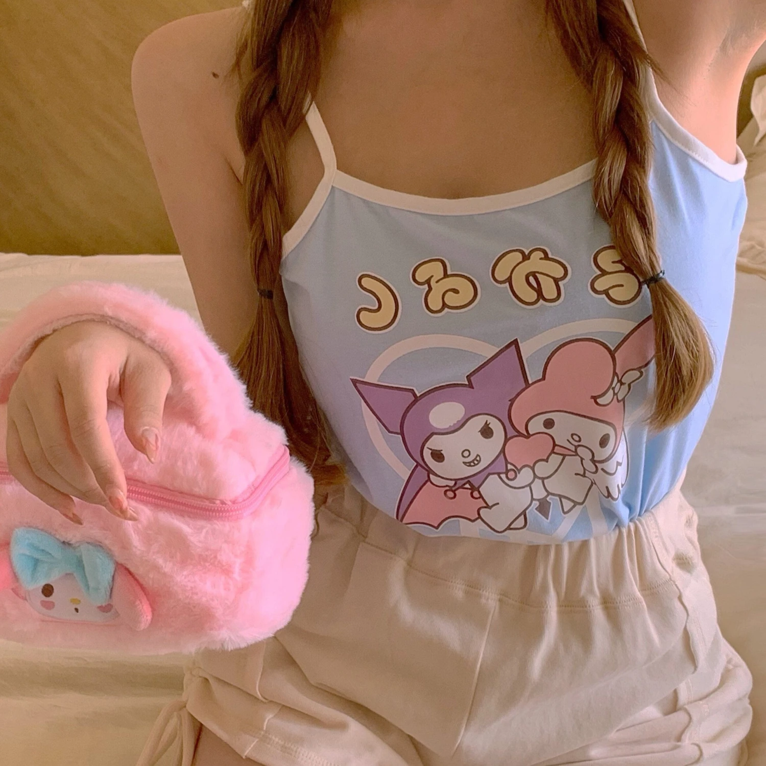 Kawaii Besties Crop Top 4 Kawaii Besties Crop Top - Image 2