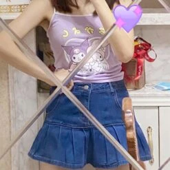 Kawaii Besties Crop Top 32 Kawaii Besties Crop Top -Clothing Discount Store kawaii pastel besties crop top tank shirt 620