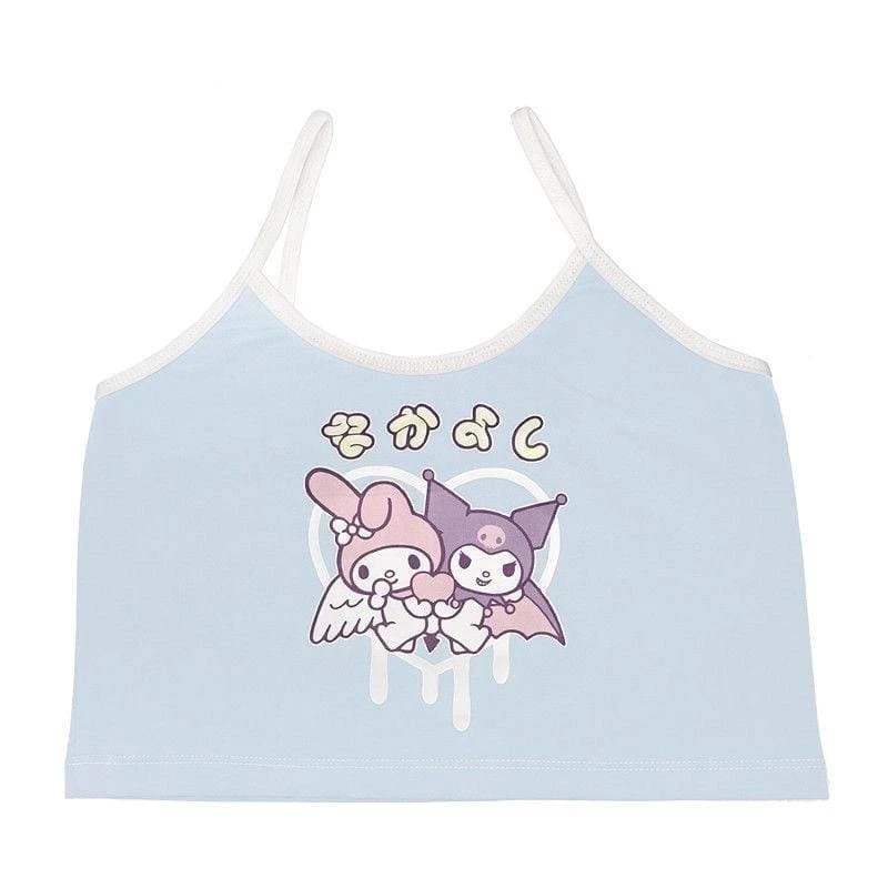 Kawaii Besties Crop Top 6 Kawaii Besties Crop Top - Image 4