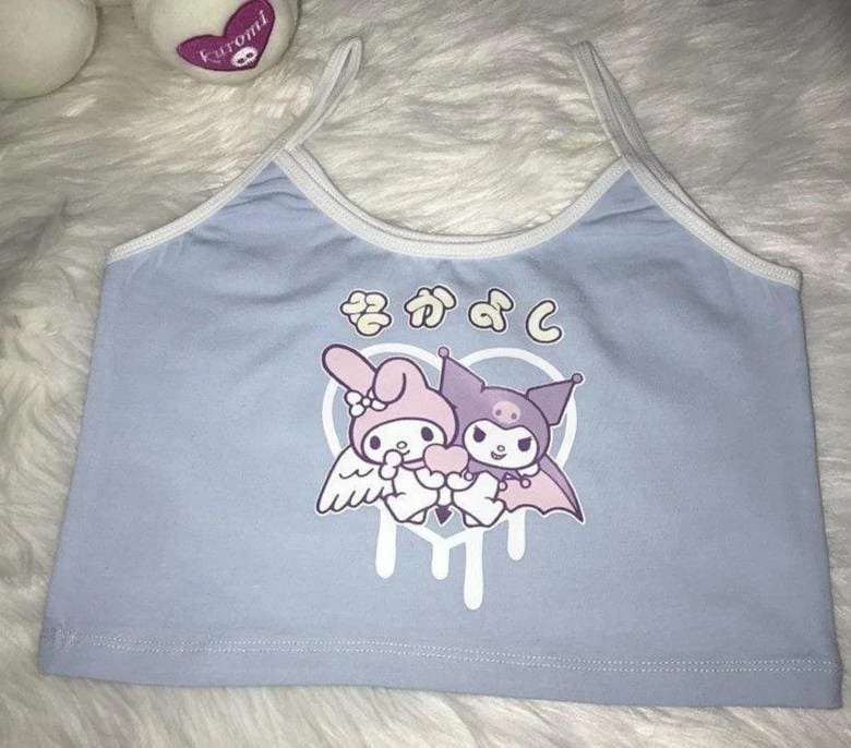 Kawaii Besties Crop Top 9 Kawaii Besties Crop Top - Image 7