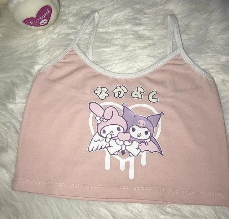 Kawaii Besties Crop Top 10 Kawaii Besties Crop Top - Image 8
