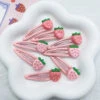Kawaii Strawberry Clippies -Clothing Discount Store kawaii strawberry clippies barettes hair barette clip clips strawberries clip babe 110