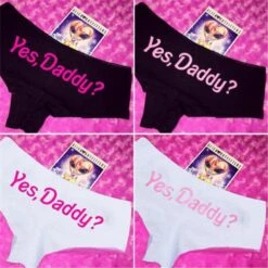 Yes Daddy Undies 20 Yes Daddy Undies -Clothing Discount Store kawaii yes daddy underwear panties low rise undies 556