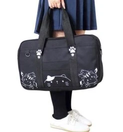 Kitten Duffle Bag -Clothing Discount Store kitten duffle bag bags cats hand handbags katty ddlg playground 342