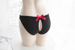 Long Kitten Tail Panties -Clothing Discount Store kitten tail cosplay long underwear panties 988