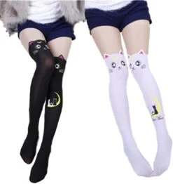 Kitten Tights -Clothing Discount Store kitten tights anime girl girls artemis cat ear leggings kawaii babe 137