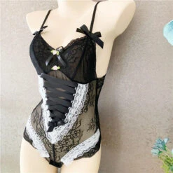 Lace Corset Bodysuit -Clothing Discount Store lace corset bodysuit black lace lingerie body suit bodysuit bodysuits bodysuit kawaii babe 732