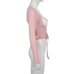 Lace Knit Princess Sweater 35 Lace Knit Princess Sweater -Clothing Discount Store lace knit princess sweater coquette dollette fae faecore fairycore shirt kawaii babe 112